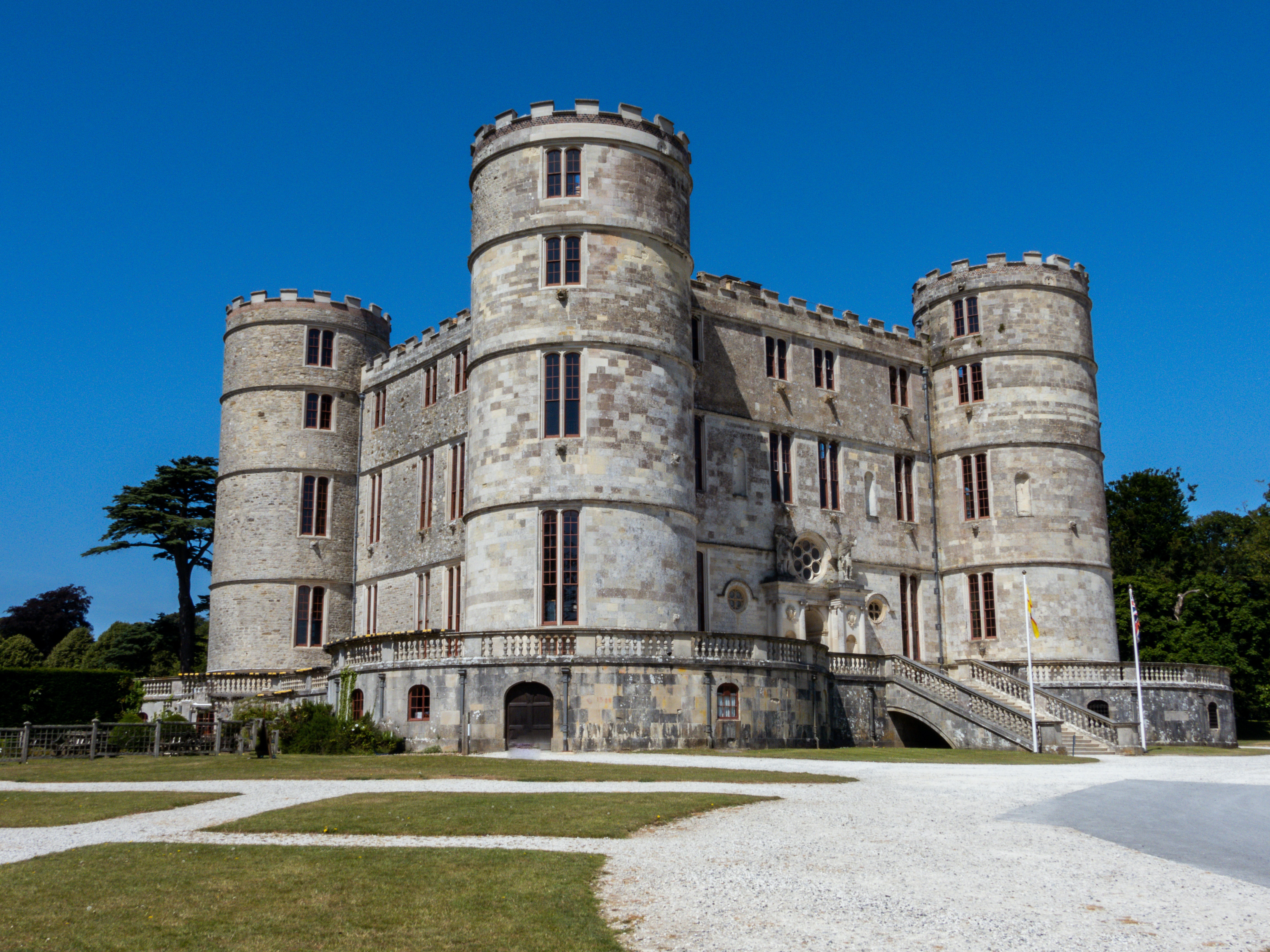 Lulworth Castle, the home of Camp Bestival
