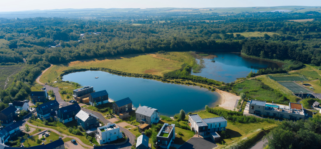 Silverlake Estate from above